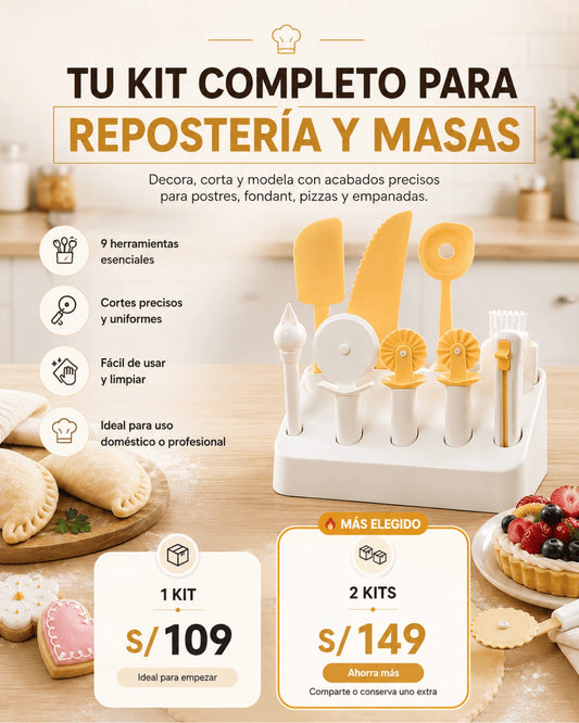 KIT DE REPOSTERIA Y DECORACION