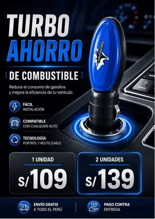 TURBO AHORRO DE COMBUSTIBLE