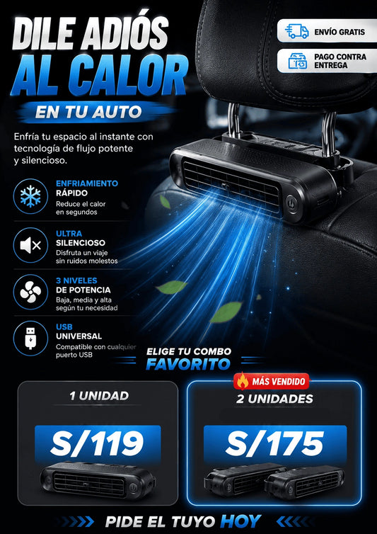 VENTILADOR DE AUTO